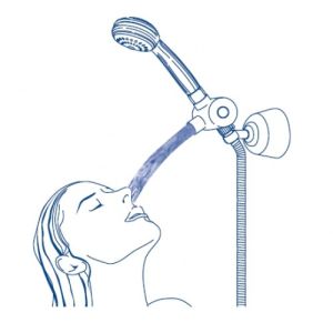 Multifunkční kloub na sprchu